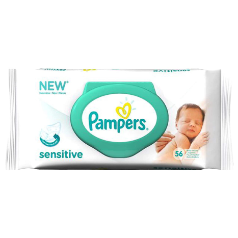 Pampers BW SENS 1X 56ctFIT SP 8/56 56 ct product package