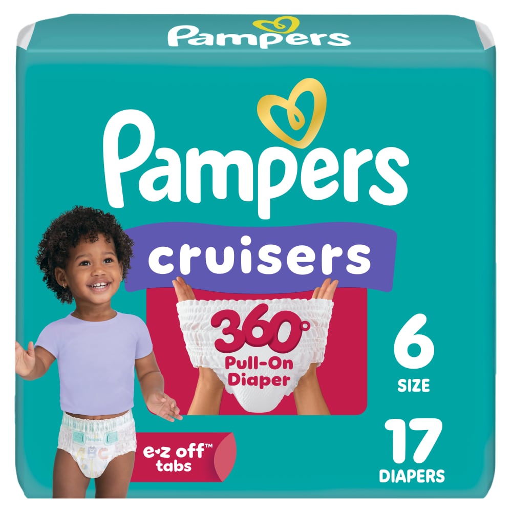 Pampers Cruis 360 S6 JUMBO 4/17 17 ct product package