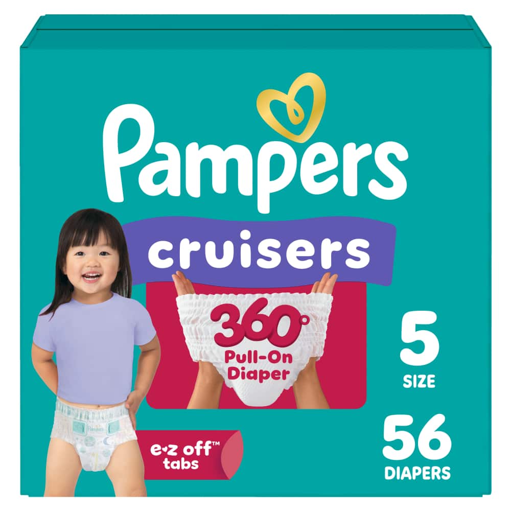 Pampers Cruis 360 S5 SUPER 1/56 56 ct product package