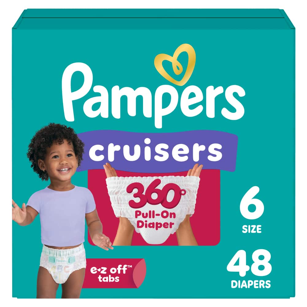 Pampers Cruis 360 S6 SUPER 1/48 48 ct product package