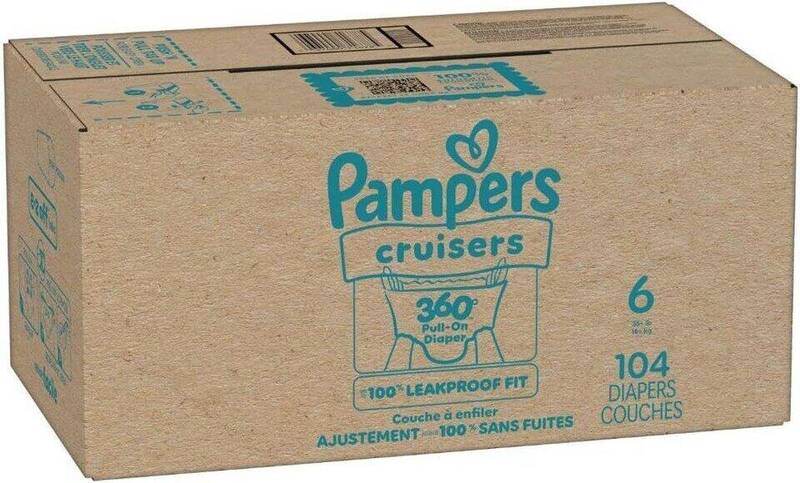 Pampers Cruis 360 S6 OMS 1/104 104 ct product package