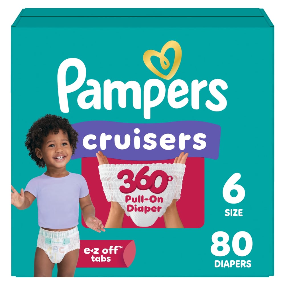 Pampers Cruis 360 S6 ENORMOUS 1/80 80 ct product package
