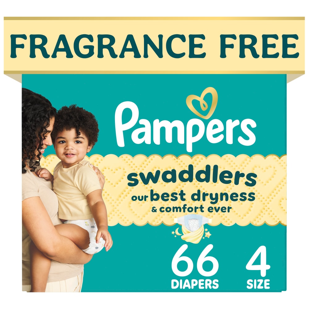 Pampers SWAD S4 SUPER 1/66 66 ct product package