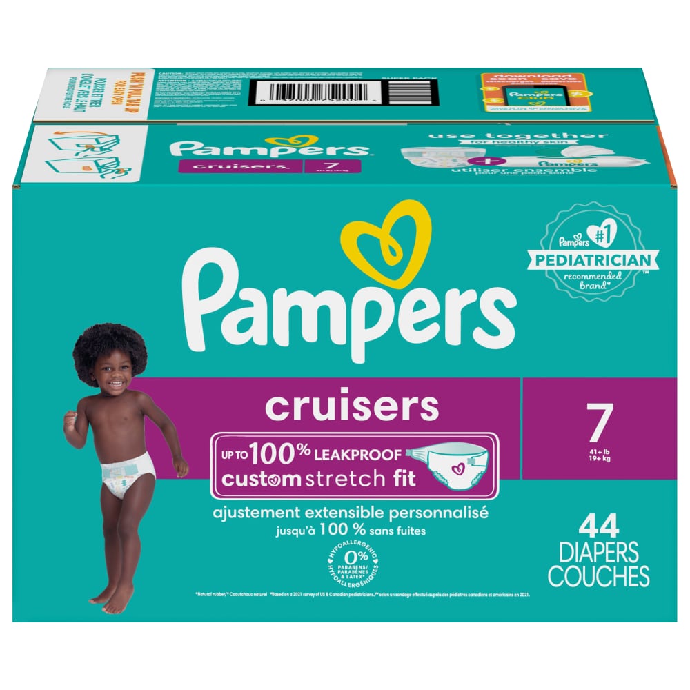 Pampers CRUIS S7 SUPER 1/44 44 ct product package