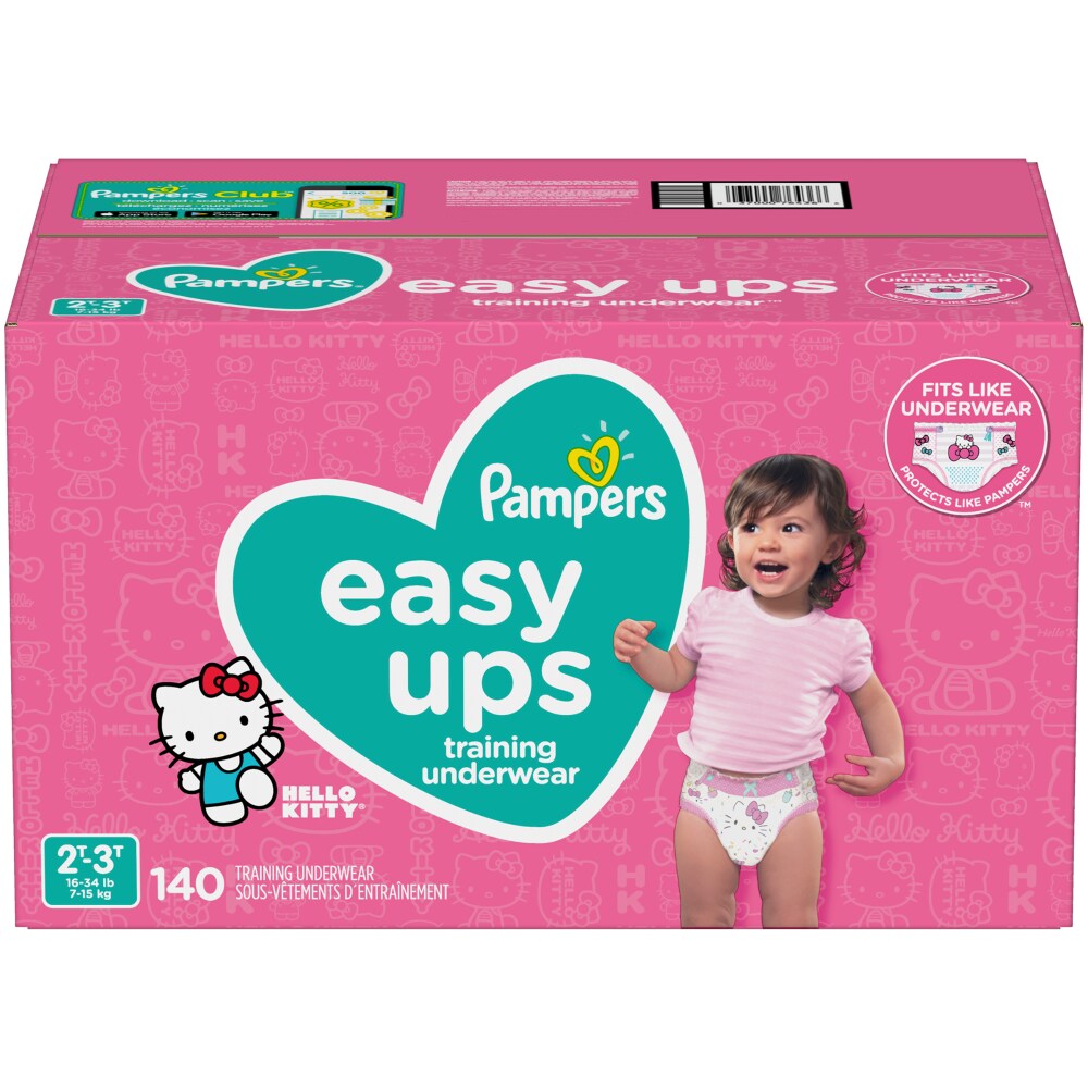 Pampers EASYUP 2T3T OMS PP 1/140 140 ct product package