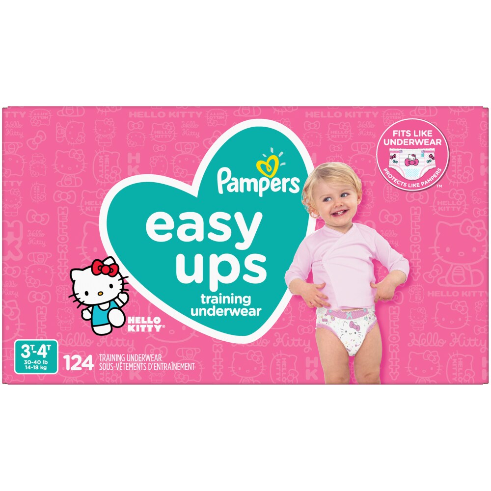 Pampers EASYUP 3T4T OMS PP 1/124 124 ct product package