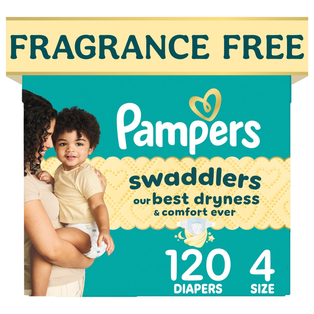 Pampers SWAD S4 Enormous 1/120 120 ct product package
