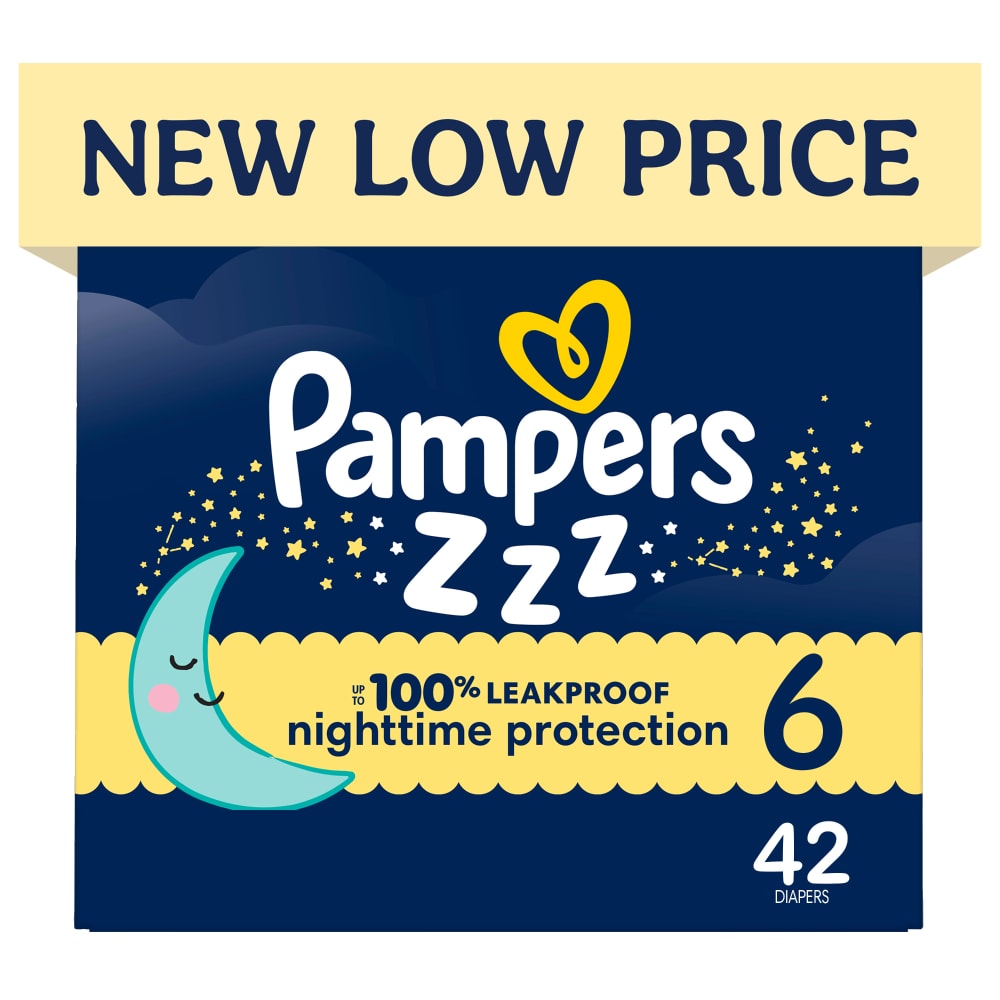 Pampers Zzz S6 SUPER 1/42 42 ct product package