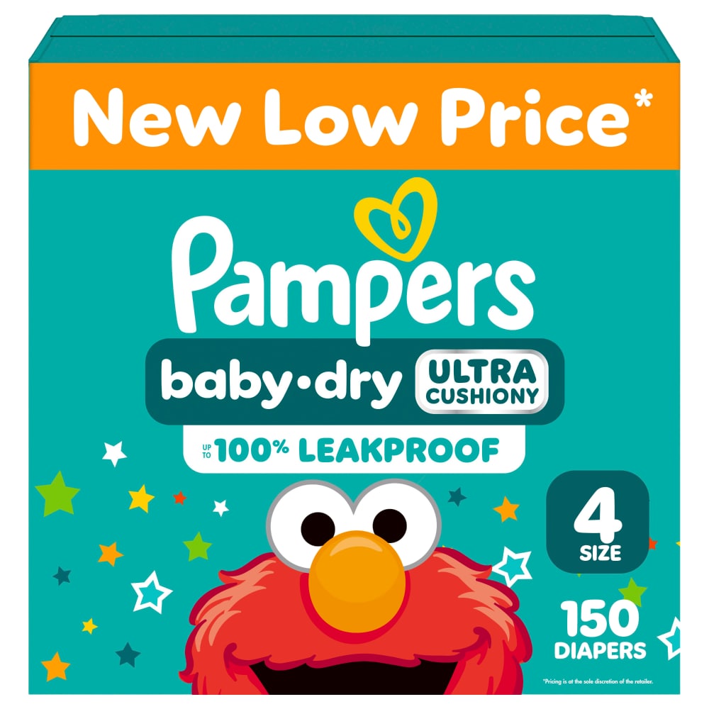 Pampers BDRY S4 Enormous 1/150 150 ct product package