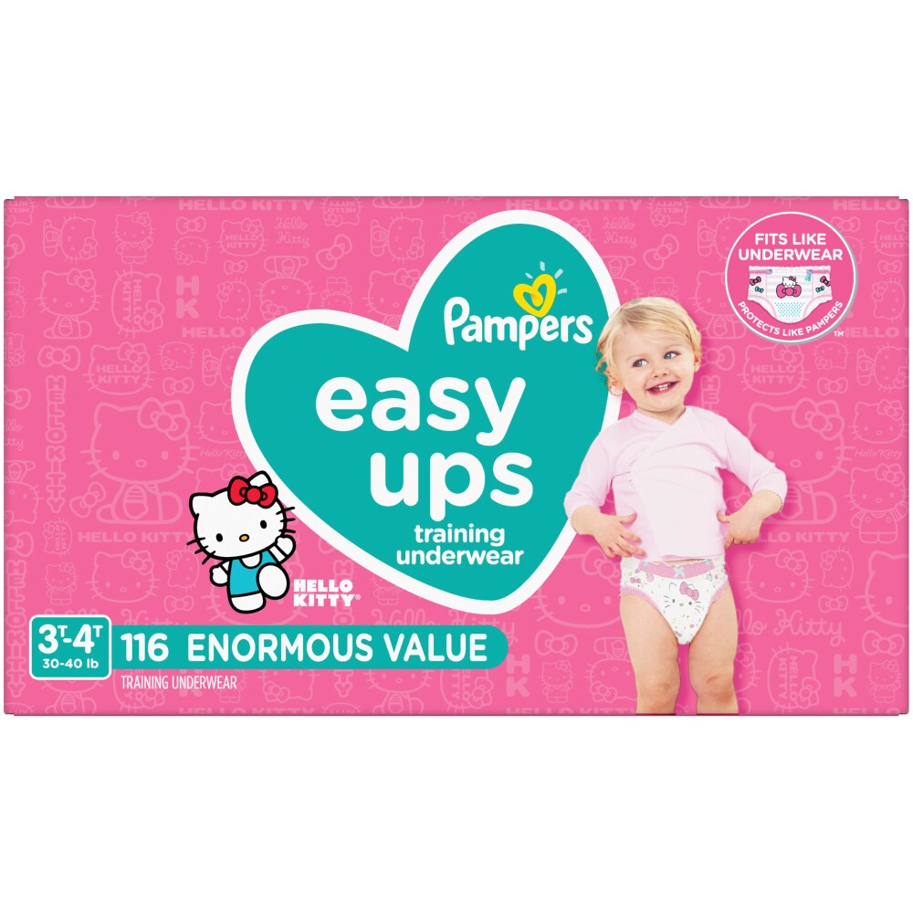 Pampers EASYUP 3T4T Enormous PP 1/116 116 ct product package