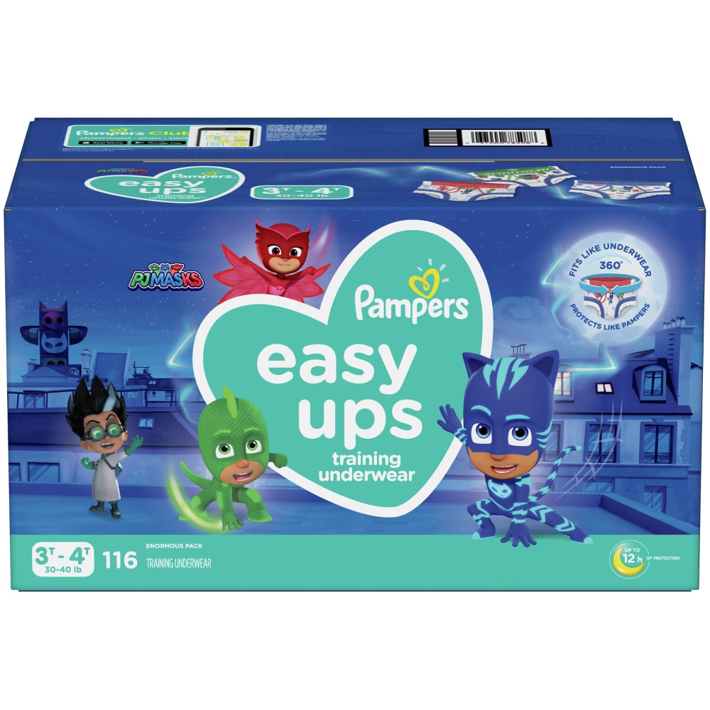 Pampers EASYUP 3T4T Enormous BLUEY 1/116 116 ct product package