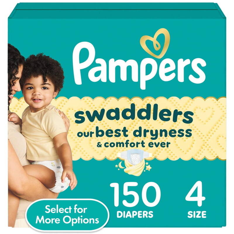 Pampers SWAD S4 OMS 1/150 150 ct product package
