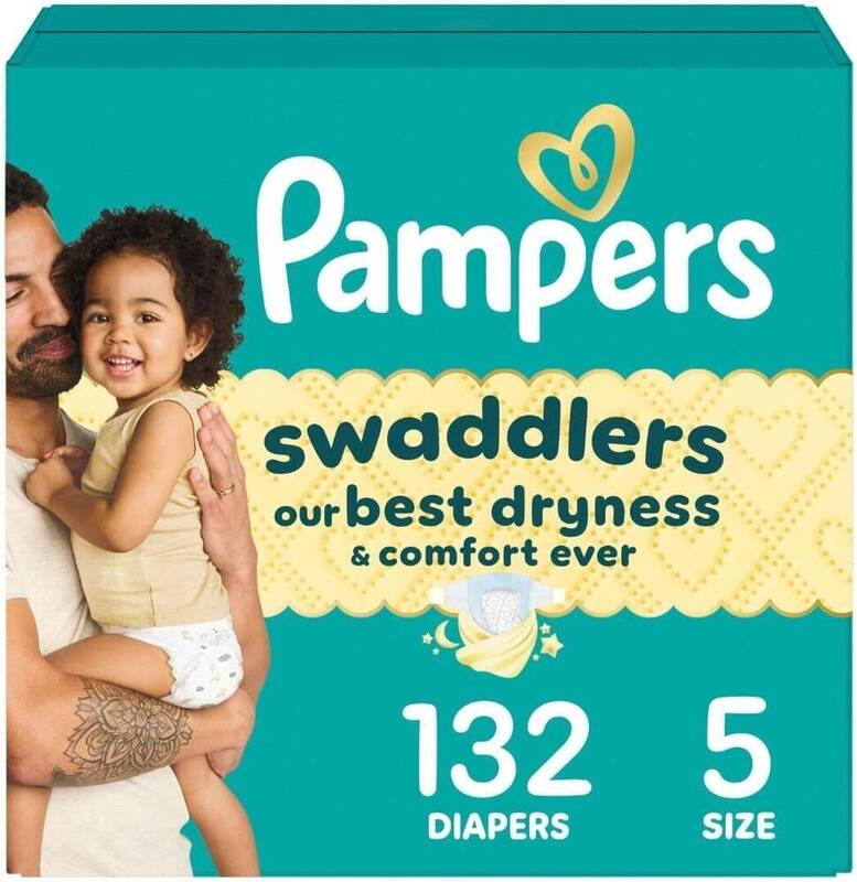 Pampers SWAD S5 OMS 1/132 132 ct product package