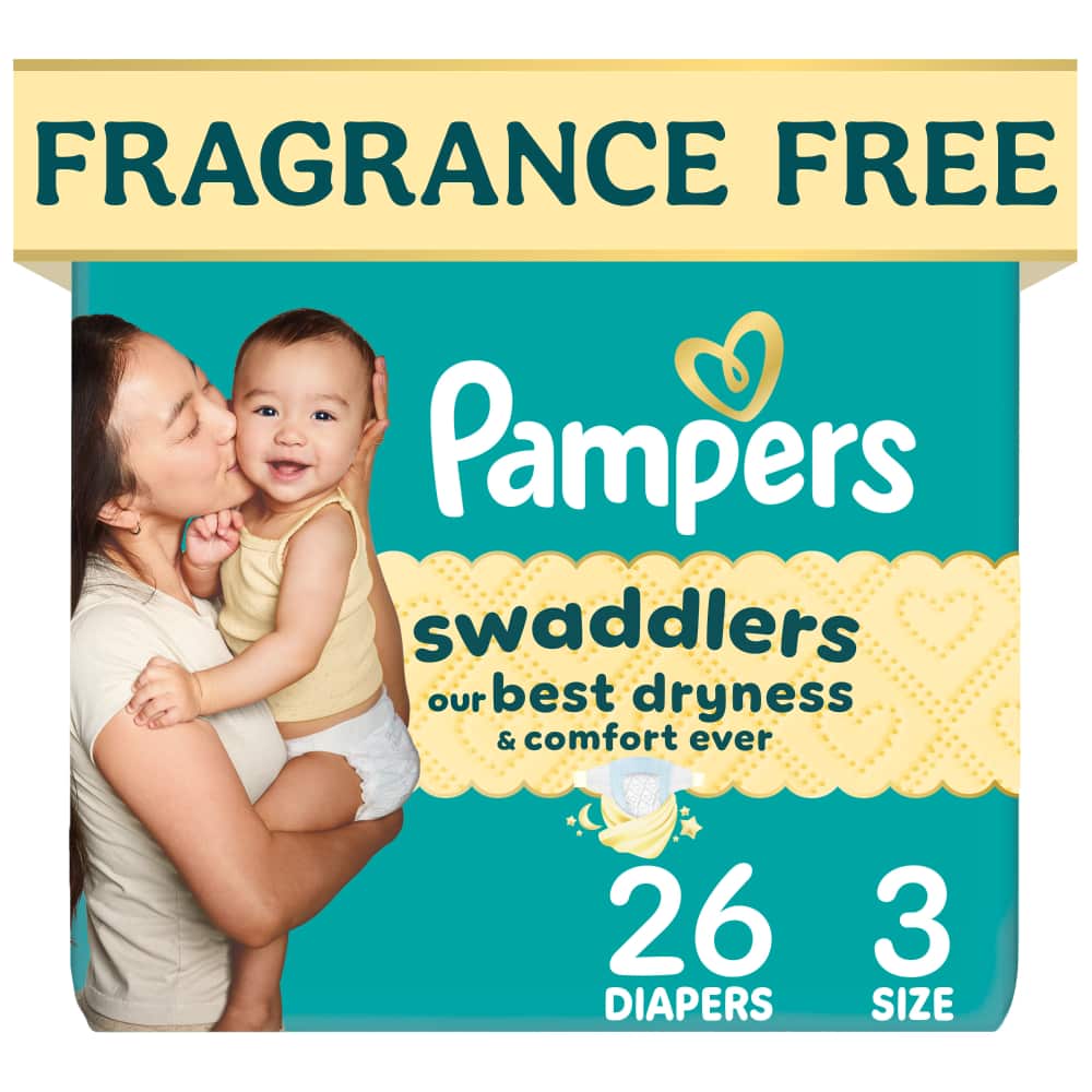 Pampers SWAD S3 JUMBO 4/26 26 ct product package