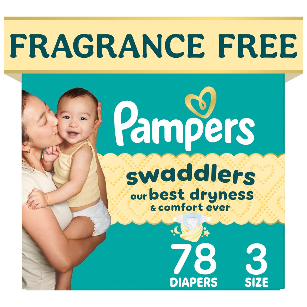 Pampers SWAD S3 SUPER 1/78 78 ct product package
