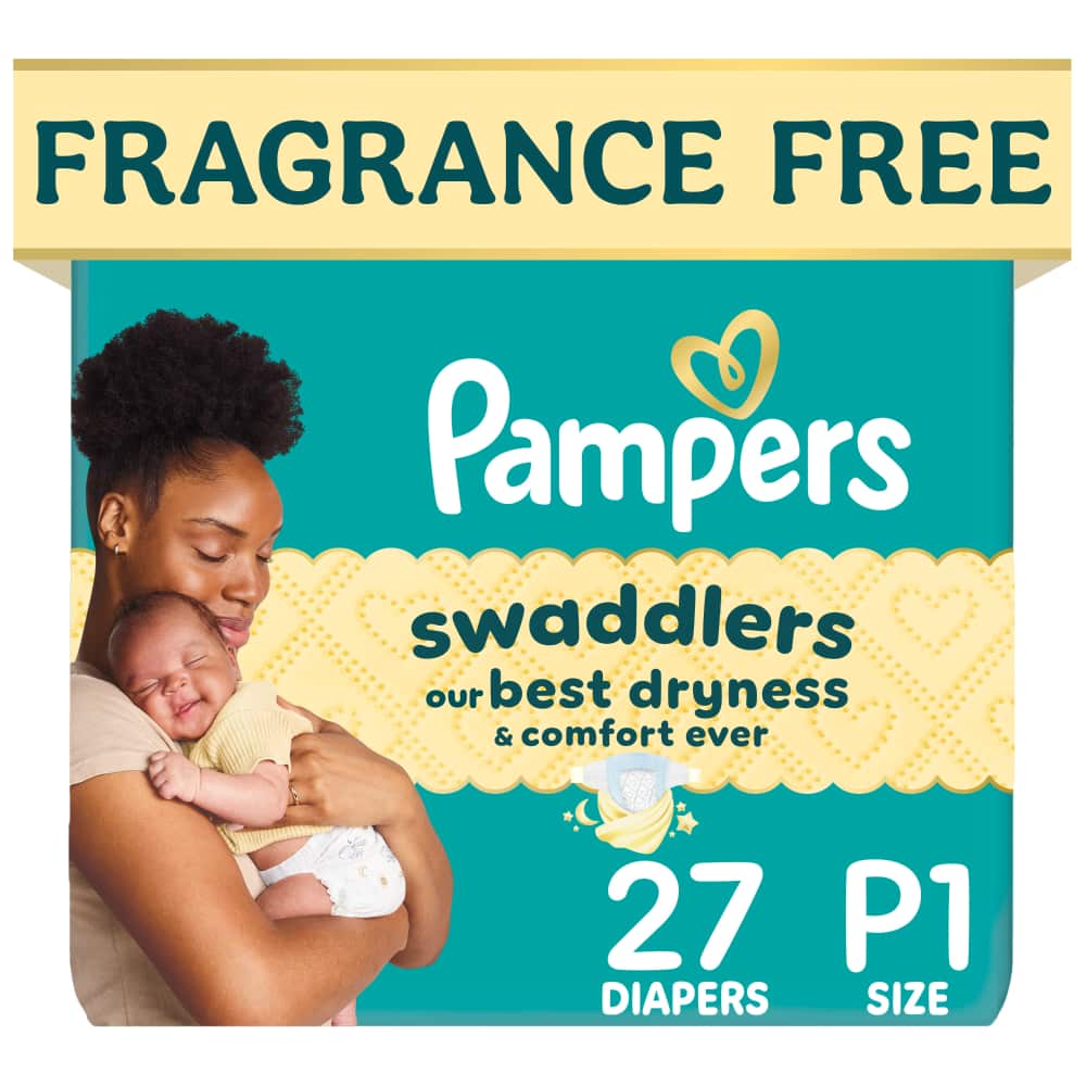 Pampers SWAD P JUMBO 4/27 27 ct product package
