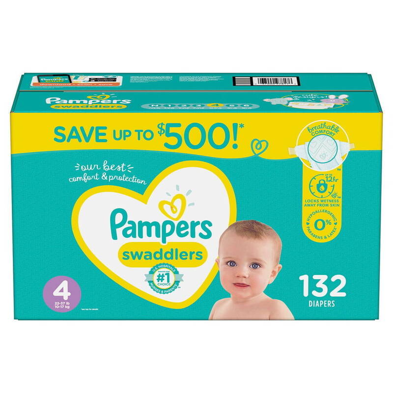 Pampers Swad S4 Supecon S/BAE 1/132 132 ct product package