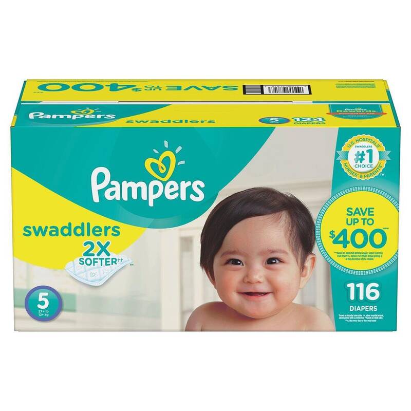 Pampers Swad S5 Supecon S/BAE 1/116 116 ct product package
