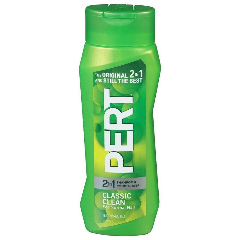 Pert 2 in 1 Classic Clean Shampoo + Conditioner for Normal Hair 13.5oz product package