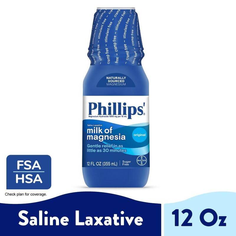 Phillips' Milk of Magnesia, Original 12oz product package