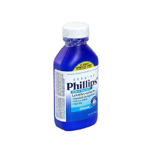 Phillips' Milk of Magnesia, Original 4oz product package