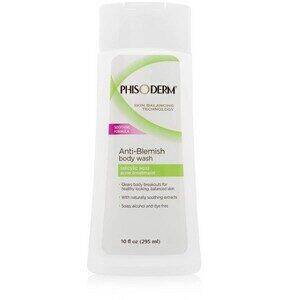pHisoderm Anti-Blemish Body Wash 10oz product package