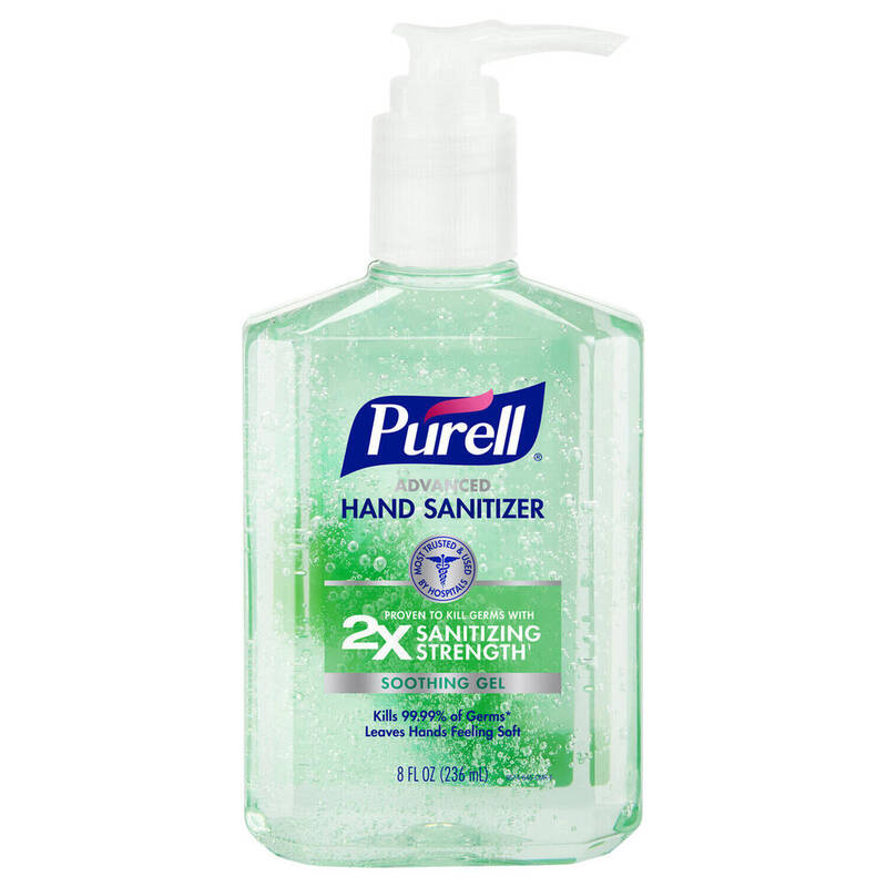 Purell Advanced Hand Sanitizer, Refreshing Aloe 8oz product package