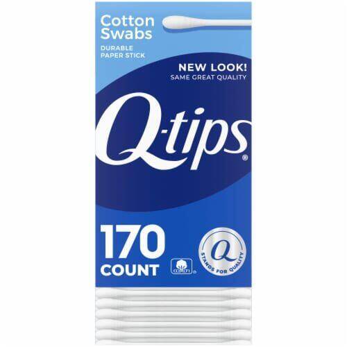 Q-tips Cotton Swabs 170ct product package