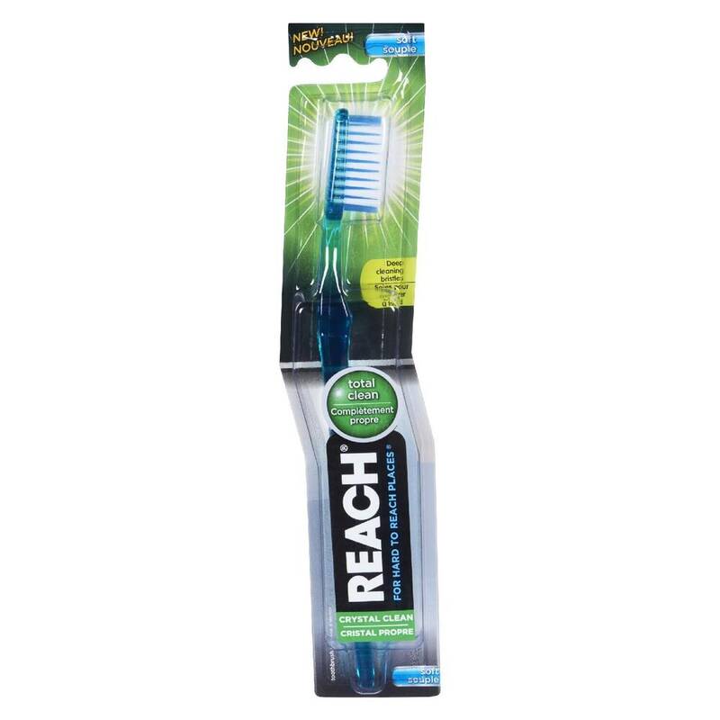 Reach Crystal Clean Soft Toothbrush 1ct product package