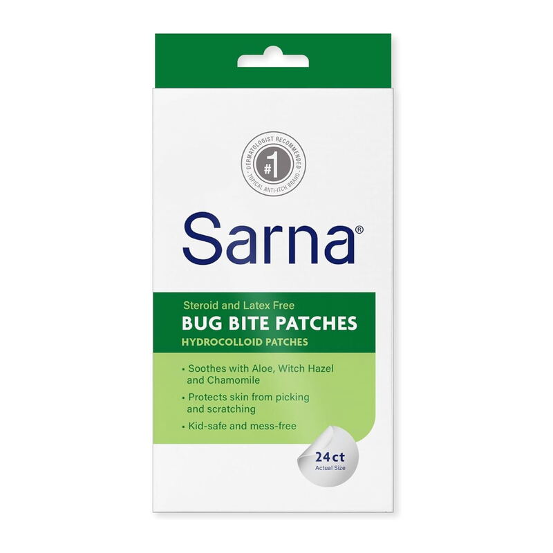 Sarna Bug Bite Patches 24ct product package