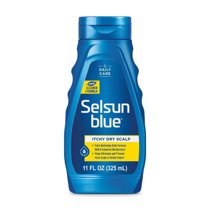 Selsun Blue Daily Care Itchy Dry Scalp Antidandruff Shampoo 11 fl oz (325 mL) product package