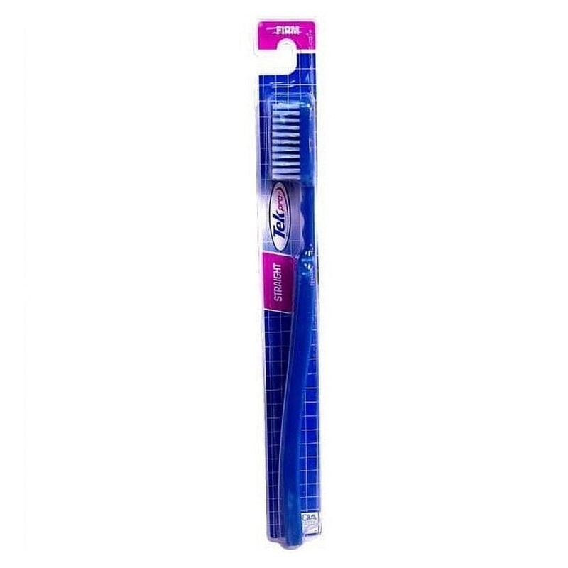 TEK Pro Straight Firm Toothbrush 1ct product package