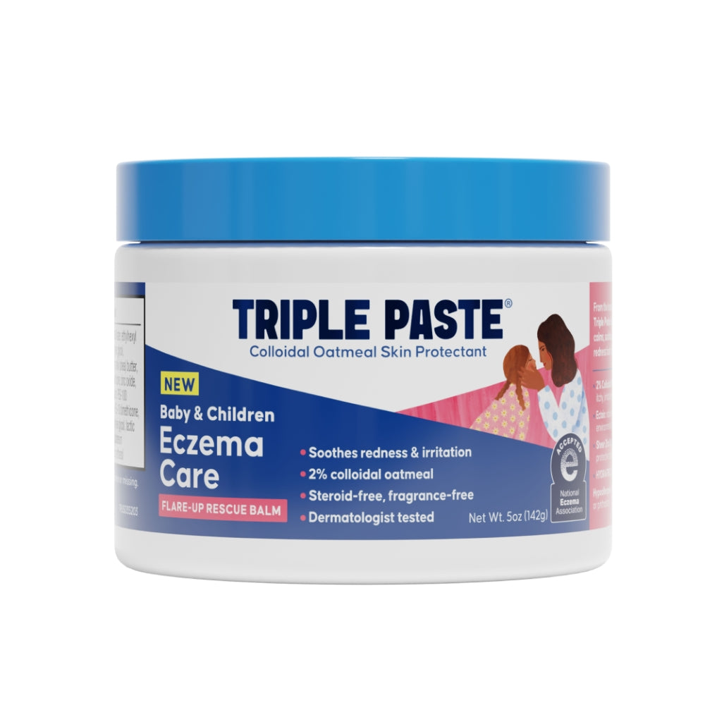 Triple Paste Baby & Children Eczema Care Flare-Up Rescue Balm 5 oz (142 g) product package