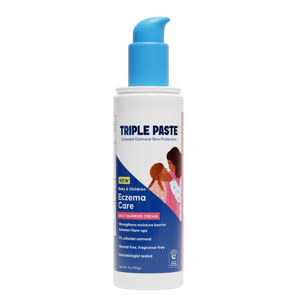 Triple Paste Baby & Children Eczema Care Daily Barrier Cream 7 oz (198 g) product package