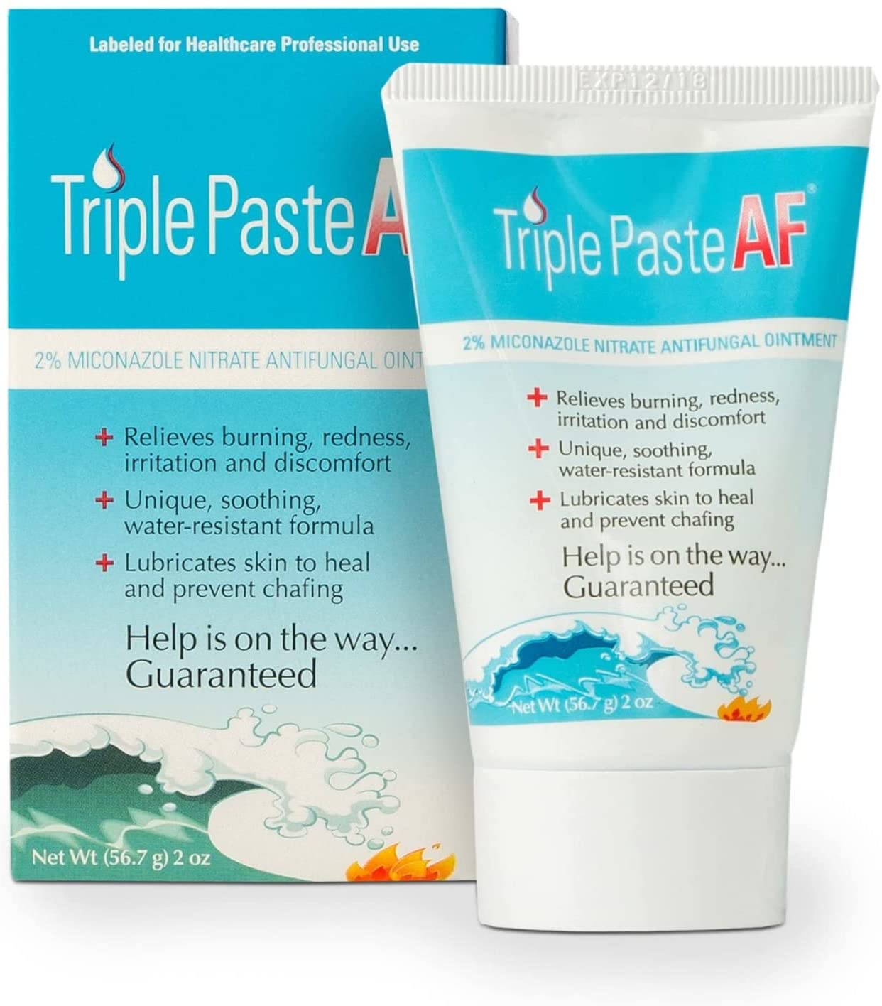 Triple Paste AF Antifungal Ointment 2 oz (56.7 g) product package