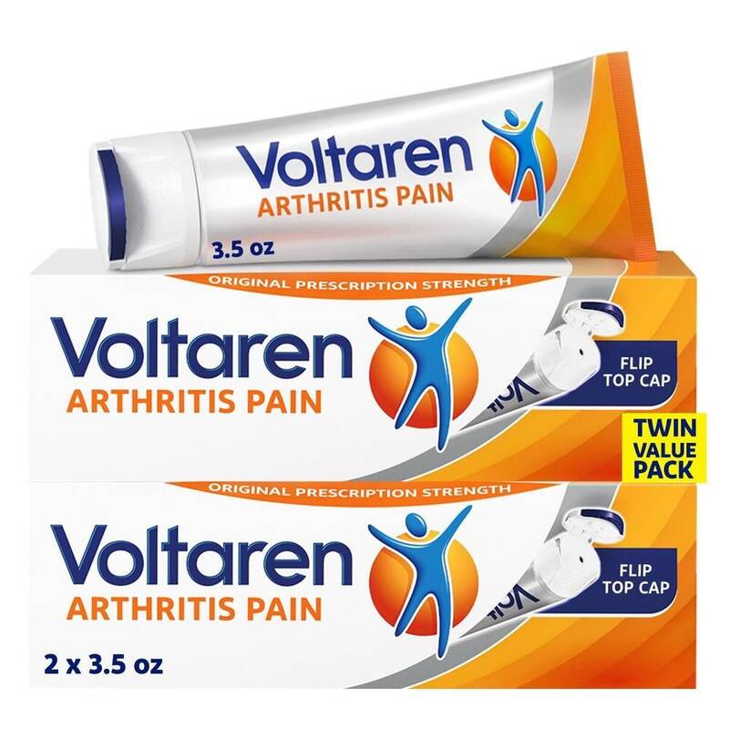 Voltaren Arthritis Pain Topical Gel, Diclofenac Sodium 1%, Twin Pack 2 × 100 g · 200 g total product package