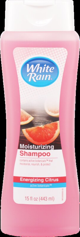 White Rain Moisturizing Shampoo, Energizing Citrus 15oz product package