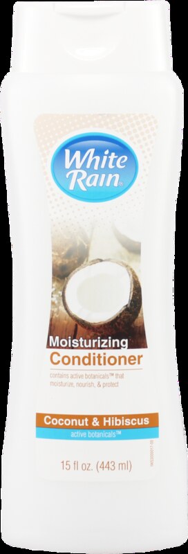 White Rain Moisturizing Conditioner, Coconut & Hibiscus 15oz product package