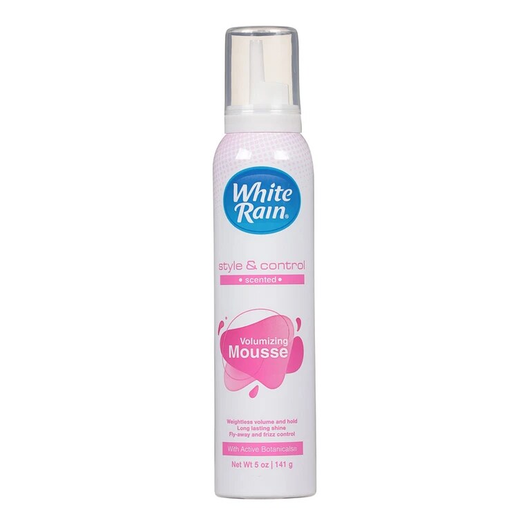White Rain Volumizing Mousse, Scented 5oz product package