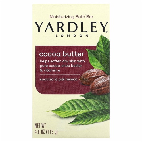Yardley London Cocoa Butter Moisturizing Bath Bar product package