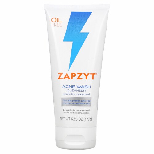 ZAPZYT Oil-Free Acne Wash Cleanser 6.25oz product package