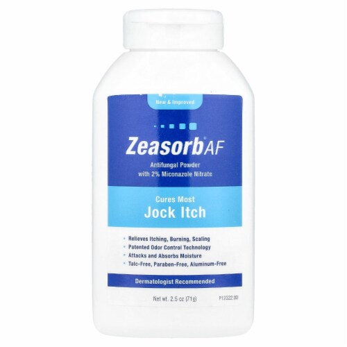 Zeasorb AF Jock Itch Antifungal Powder 2.5oz product package