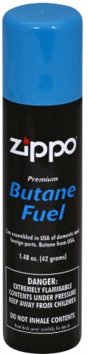 Zippo Premium Butane Fuel 1.48oz product package