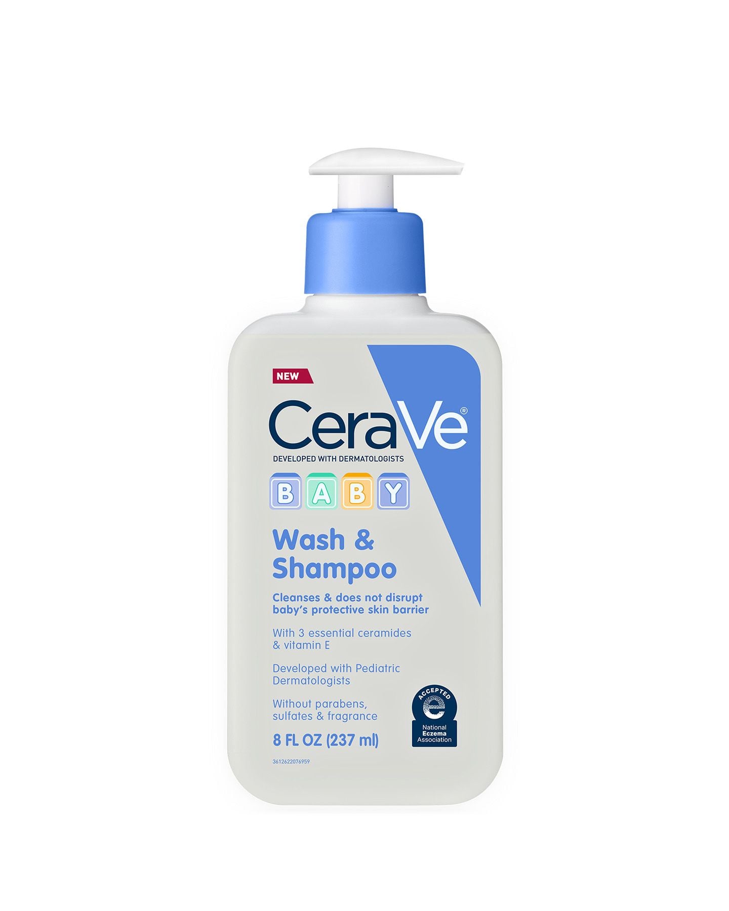 CeraVe Baby Wash & Shampoo 8 oz product reference
