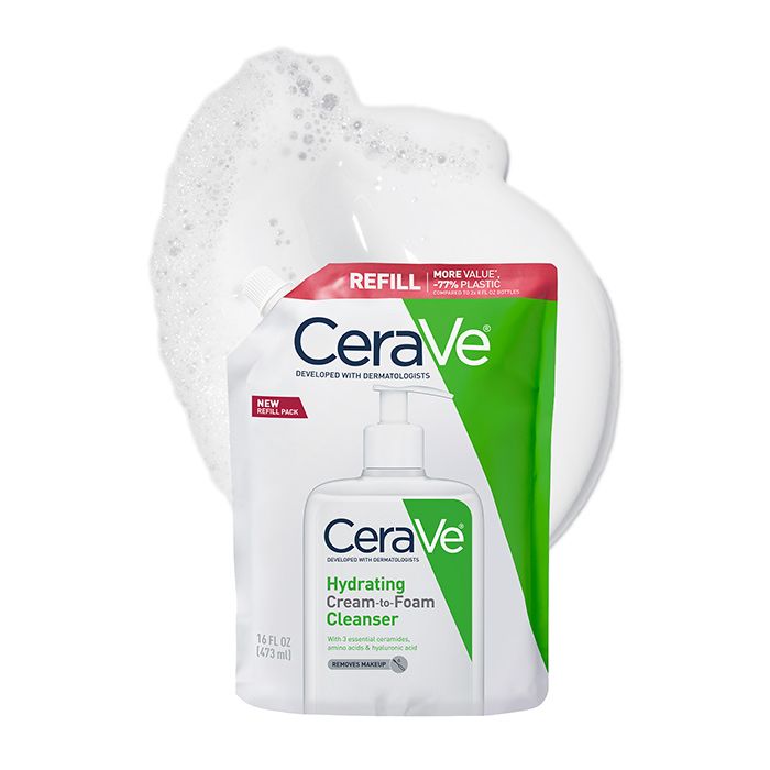 CeraVe Cream to Foam Cleanser Refill Pouch 16 oz product reference