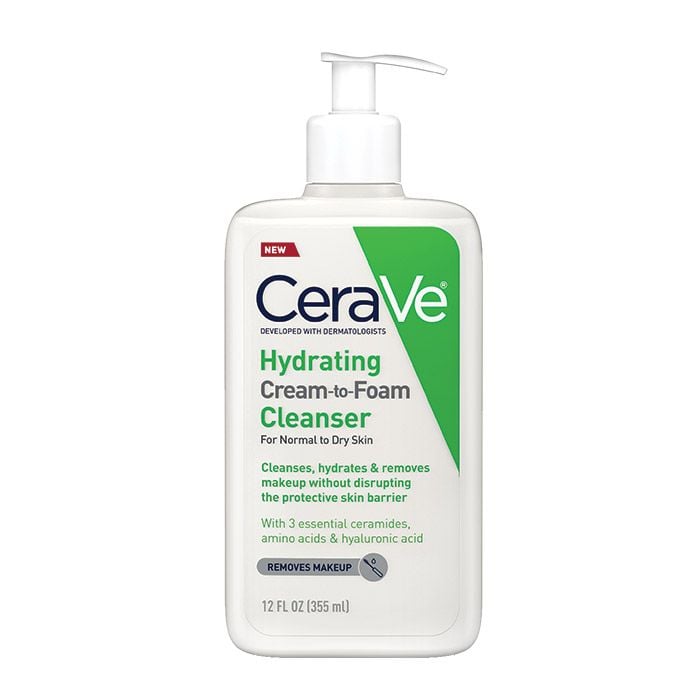 CeraVe Hydrating Cream-to-Foam Cleanser 3 oz product reference