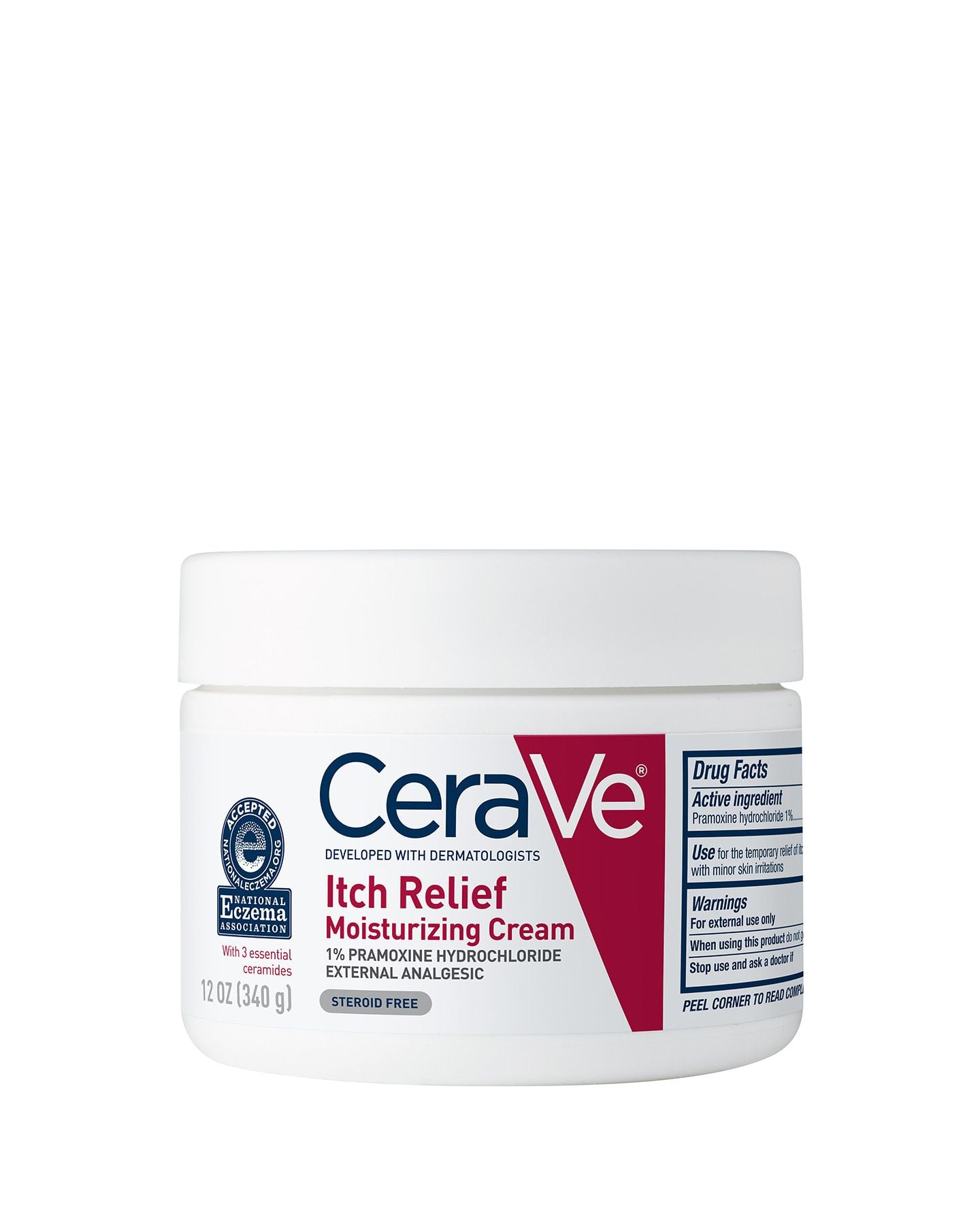 CeraVe Itch Relief Moisturizing Cream 12 oz product reference