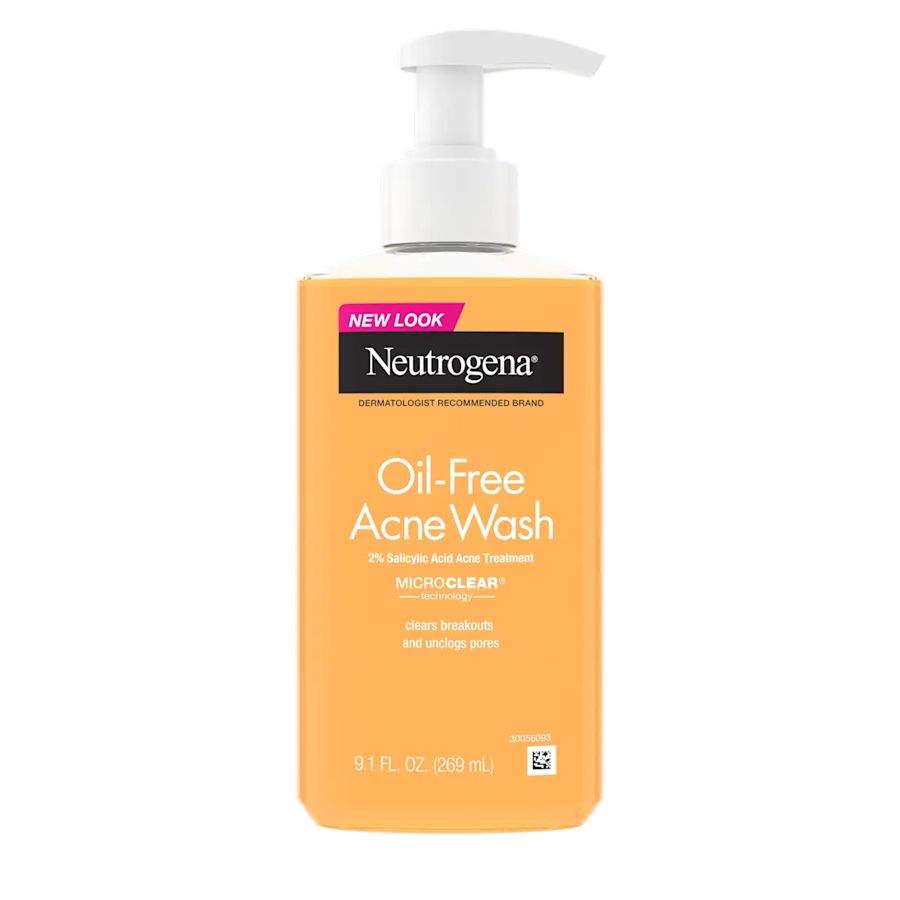 Neutrogena Oil-Free Acne Wash 9.1 oz product package